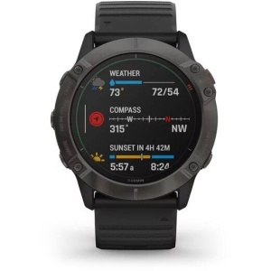 Ceas Garmin Fenix 6X Pro Solar Carbon Black 51mm - Img 5