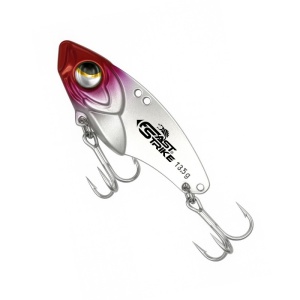 CICADA FAST STRIKE CYBORGSTONE VIBE 6.5cm 30g SILVER RED HEAD