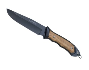 Cuțit Nieto Combate 4160-N, Oțel AN-58 Brunat, Lemn Măslin, 125mm