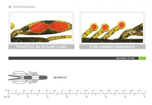Damiki Air Craw 5.6cm Soft Shell - Img 3