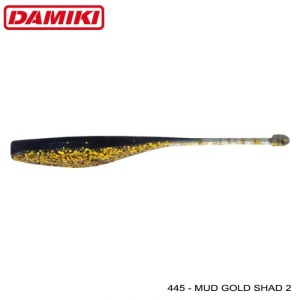 Damiki Dope Shad 10.2cm 8buc/plic Mud Gold