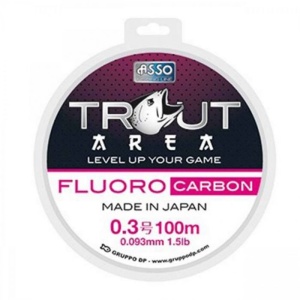 Fir Fluorocarbon Asso Trout Area White 100m - Img 2