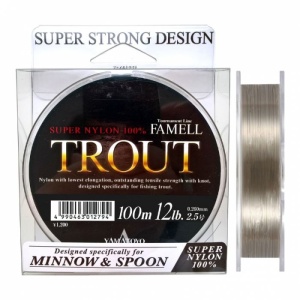 Fir Monofilament Yamatoyo Famell Trout 100m