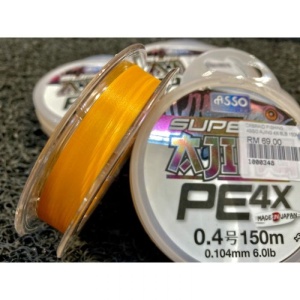 Fir Textil Asso Super Ajing PE 4X Orange 150m - Img 2
