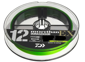 Fir Textil Daiwa Morethan 12-Braid Lime Green EX+SI3 150m