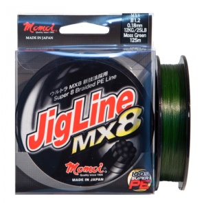 Fir Textil Momoi Jigline MX8 Moss Green 125m