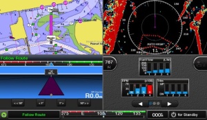Garmin GPSMAP 1022XSV 10" Chartplotter Sonar Worldwide Fara Transducer - Img 4