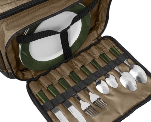 Geantă Termoizolanta Cu Set Tacâmuri - Delphin Area FULLCOOL+ Carpath 29x29x39cm - Img 2
