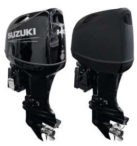 Husa Cap Motor Suzuki Ventilata Oceansouth, Motor 4 Cilindri DF115BG / DF140BG CP, An 2021-Prezent, Neagra
