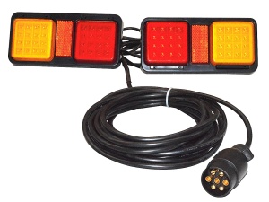 Instalatie elctrica peridoc LED 12V 7.5m 7 pini