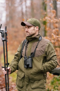 Jachetă impermeabilă și silențioasă de vânătoare bărbați Blaser Silence 2L Jacket Men în camuflaj Silence Camo.