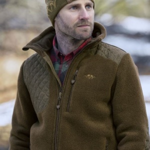 Jacheta de vanatoare Blaser Jonathan Fleece, calduroasa si silentioasa, cu insertii ranforsate si buzunare cu fermoar
