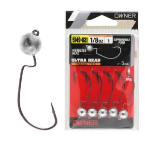 Jig Owner 5149 Ultra Head Finesse Type Nr.1 5buc/plic - Img 2