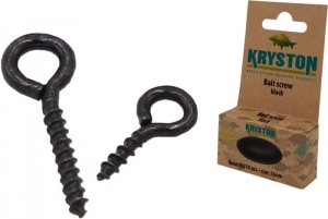 Kryston Bait Screws Extra Light Black 15mm 10buc/plic