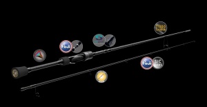 Lansetă Sportex Rival Baitcast – blank T1100 Carbon, acțiune Extra Fast și componente FUJI, creată pentru pescuit spinning precis la bass și rapitori