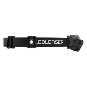 Lanternă frontală Ledlenser HF4 Black 450 lumeni cu lumină roșie, alimentare 3xAAA și protecție IP67.