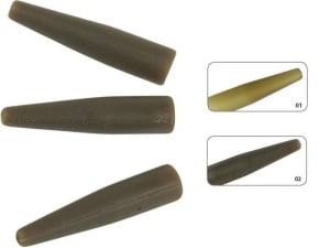 Lead Clips Carp Spirit Tail Rubber 10buc/plic