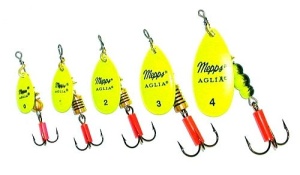 Lingurita Rotativa Mepps Aglia Yellow nr.2 4.5g