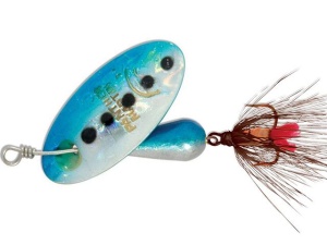 Lingurita rotativa Panther Martin Olografico con Mosca Spinner #2 SBH