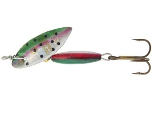 Lingurita rotativa Panther Martin Willow Strike Holo #2 Rainbow Trout