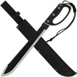 Maceta Anglo Arms Jungle Cu Lama de 38cm Fierastrau Si Teaca