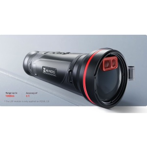 Monocular termic Hikmicro Falcon LRF 2.0 cu senzor 640×512, lentilă 50mm F0.9, telemetru laser 1000m și ecran OLED 1920×1080, ideal pentru vânătoare la distanță