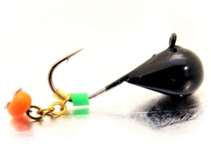 Mormishka Shark Tungsten Chain with Beads Black 700 Nr14 1.04g