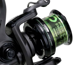 Mulineta Carp Pro D-Carp 5500 cu tambur Long Cast și mecanism endless screw pentru pescuit method feeder la distanță