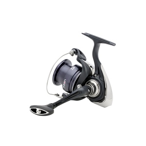 Mulineta Daiwa 25 N’Zon LT – design Airdrive, construcție rigidă, tambur ABS long-cast și frână ATD Type-L pentru pescuit de feeder și match la nivel profesionist.