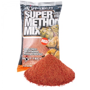 Nada Bait-Tech Super Method Mix Red 2kg