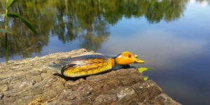 Naluca Jaxon Atract Happy Duck 13cm 25g B - Img 3