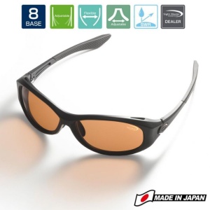 Ochelari polarizati Tiemco Sight Master Rotondo Matte Black SWR Super Selen