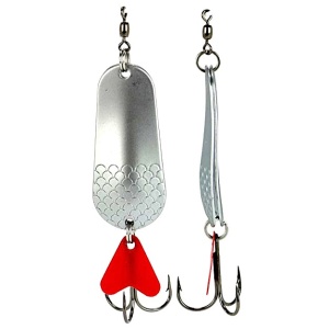 Oscilanta Somn Formax Attack Double Spoon 31g Argint, Lingura Dubla Zgomotoasa