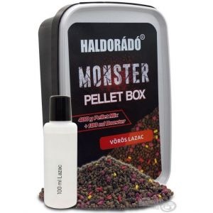 Pelete Haldorado Monster Pellet Box 400g + 100ml - Img 5