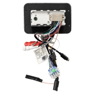 Player Marine Stereo Aquatic CP6 – Unitate audio neagră compactă cu Bluetooth, port USB de mare viteză (2A), ecran protejat optic și certificare IP65 pentru utilizare nautică profesională.