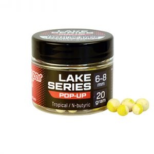 Pop Up Benzar Lake Series 6–8mm – pop-up-uri cu arome noi pentru ape intens pescuite, flotabilitate controlată și culori vii, ideale pentru prezentări precise la method feeder.