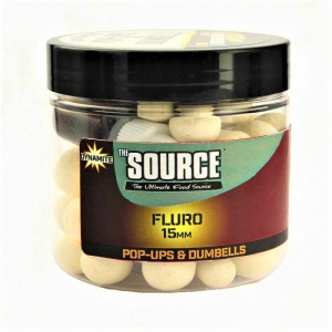 Pop-Ups & Dumbells Dynamite Baits Fluro White 20mm - Img 2