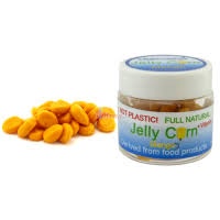 Porumb artificial Cralusso Jelly Corn ecologic, cu consistență maleabilă și aromă intensă eliberată până la 6 ore, ideal pentru method feeder și pescuit la crap.