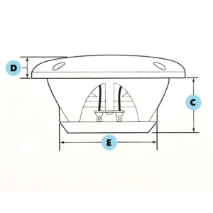 Set 2 Boxe Boss Marine MR50W (150W) – Boxe albe impermeabile de 5.25 inch, cu profil slim și woofer din polimer injectat pentru o fidelitate audio optimă în mediu nautic.