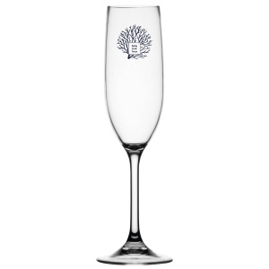 Set 6 Pahare Antialunecare pentru Șampanie Flute Living Marine Business, Tritan Incasabil