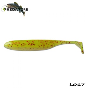 Shad 4Predators Finesse Impact 10cm Chartreuse - Pearl