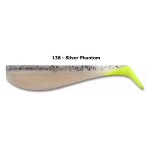 Shad Big Hammer Swimbaits Hand Poured 10cm Silver Phantom