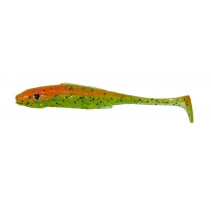 Shad Gunki Soft Bait Whiz 12.5cm Orange Chartreuse Belly