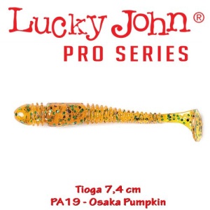 Shad Lucky John Tioga 7.4cm 2.5g Osaka Pumpkin
