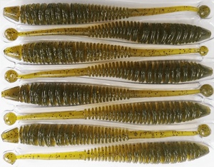 Shad Rapture Evoke Worm 10cm Watermelon BF 8buc plic