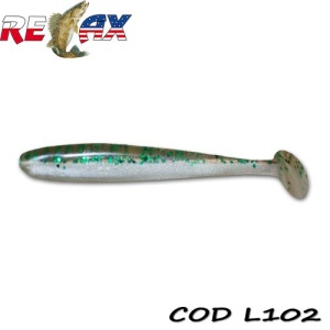Shad Relax Bass Laminat Blister 8.5cm 4buc/plic L102