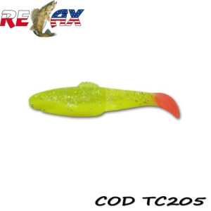 Shad Relax Diamond Tricolor 7.5cm 10buc/plic TC205