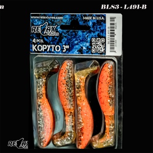 Shad Relax Kopyto Laminat Blister 7.5cm 7g 4buc/plic L491