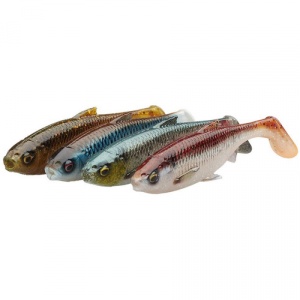 Shad Savage Gear 3D River Roach 10cm 10g Clear Water 4buc/plic
