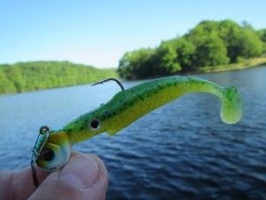 Shad Strike Pro Piglet 10cm Blue Shad - Img 2